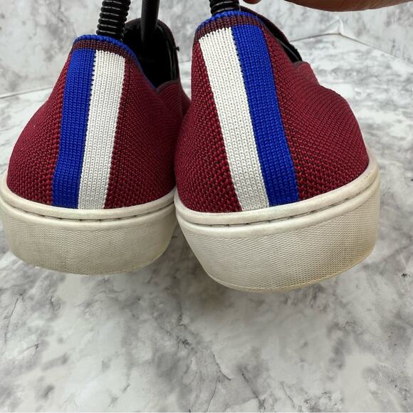 ROTHY’S  The Original Slip On Burgundy Knit Sneaker for Women’s Sz 8.5 - Picture 11 of 16
